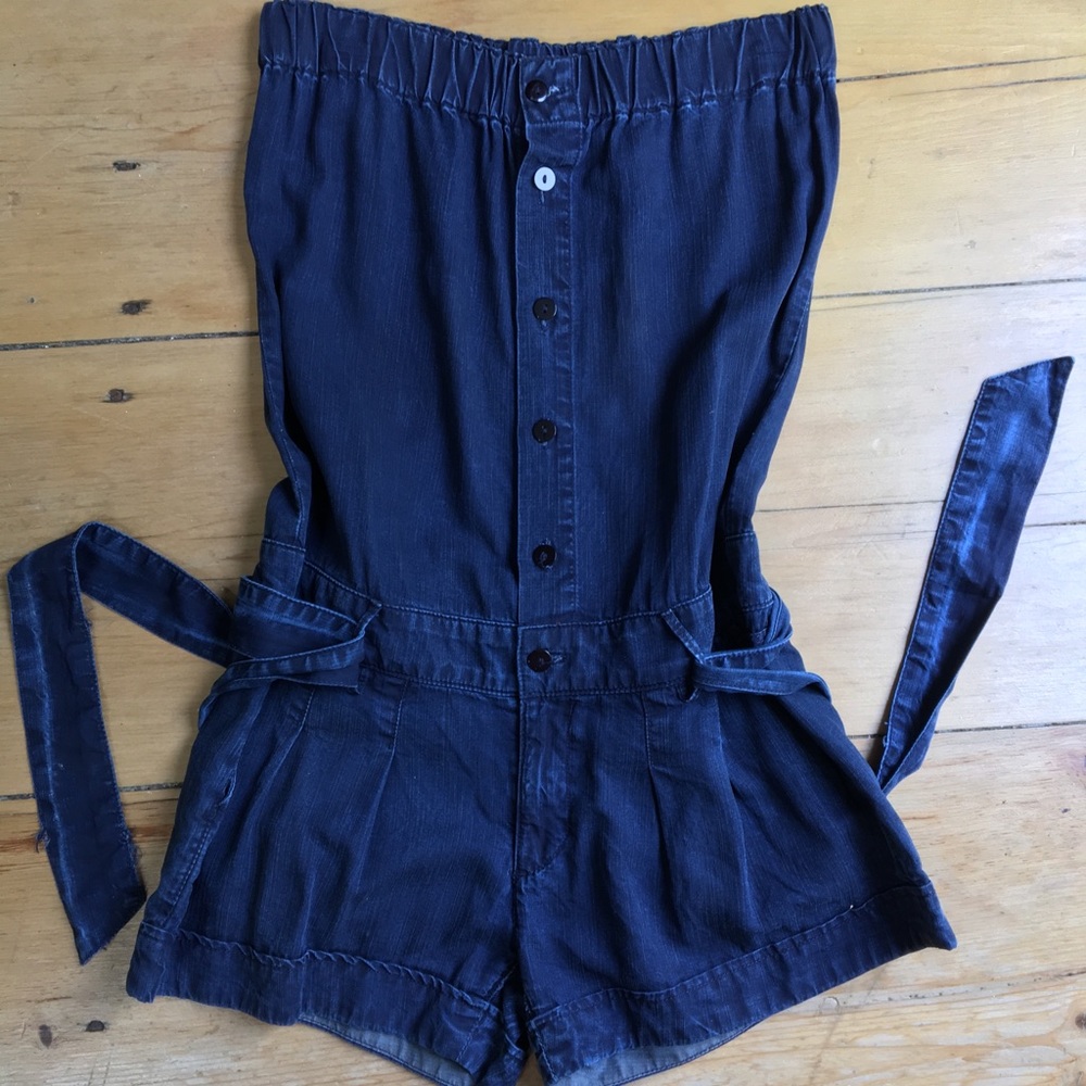 Nordstrom Denim Romper